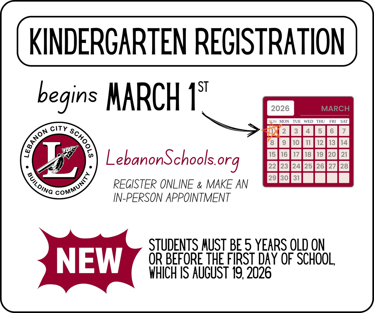 kindergarten registration dates